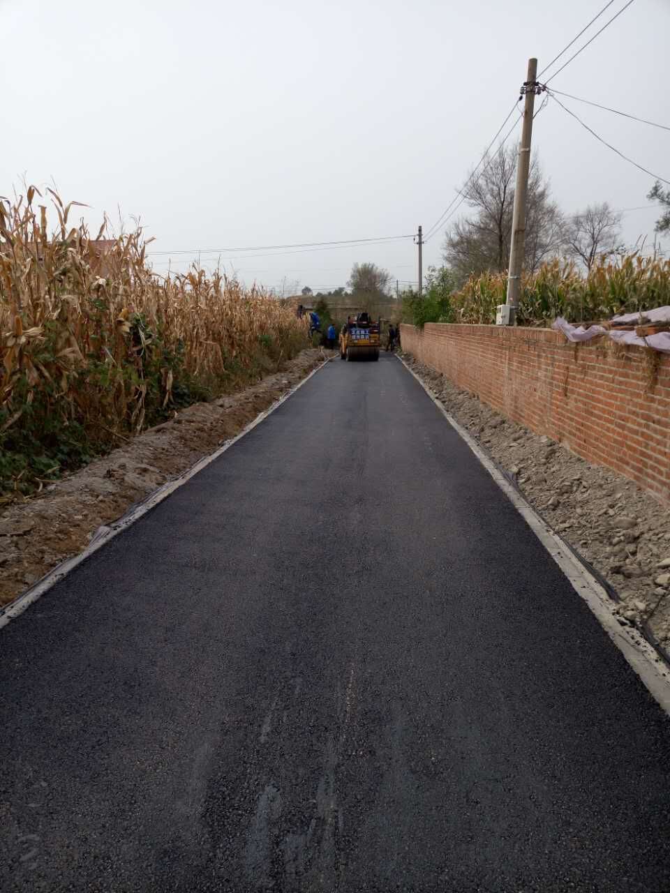 2016年村内道路及边沟改造工程